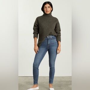 Everlane Jeans The Way High Women’s Sz 25 Blue Denim